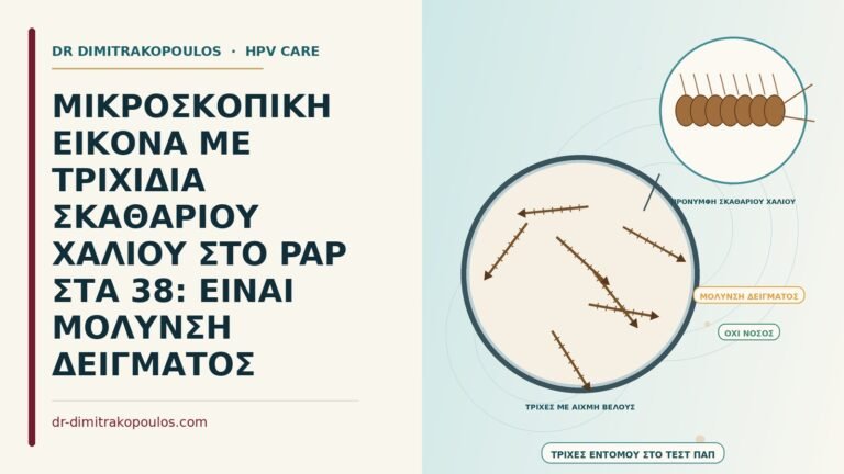 τριχίδια σκαθαριού χαλιού στο Παπ