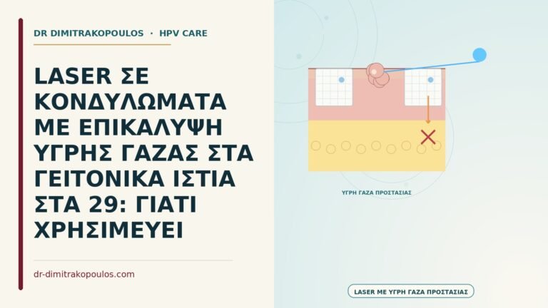 laser με επικάλυψη υγρής γάζας