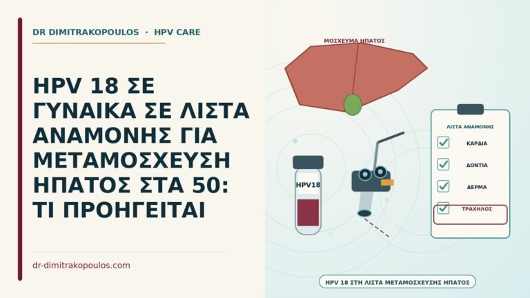HPV 18 πριν από μεταμόσχευση ήπατος