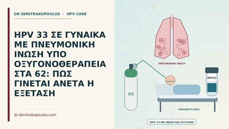 HPV 33 με πνευμονική ίνωση