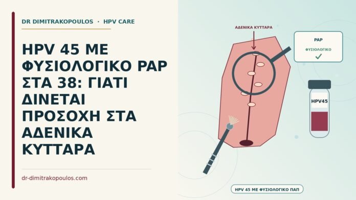 HPV 45 με φυσιολογικό Παπ