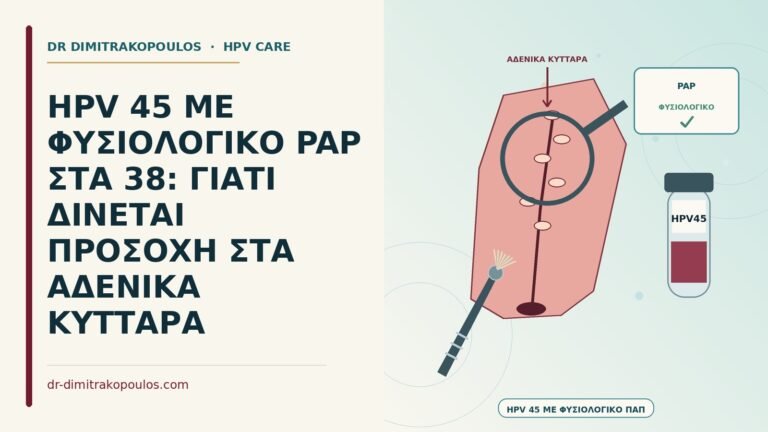 HPV 45 με φυσιολογικό Παπ