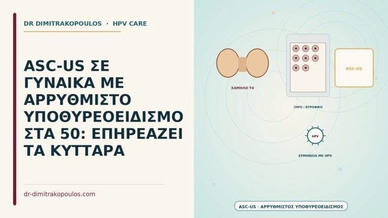 ASC-US με αρρύθμιστο υποθυρεοειδισμό