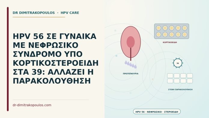 HPV 56 με νεφρωσικό σύνδρομο