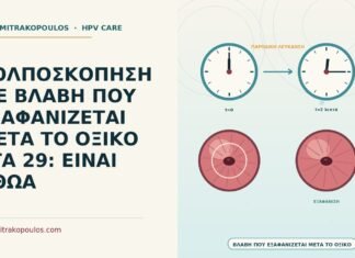 ΚΟΛΠΟΣΚΟΠΗΣΗ ΜΕ ΒΛΑΒΗ ΠΟΥ ΕΞΑΦΑΝΙΖΕΤΑΙ ΜΕΤΑ ΤΟ ΟΞΙΚΟ ΣΤΑ 29: ΕΙΝΑΙ ΑΘΩΑ βλάβη που εξαφανίζεται μετά το οξικό