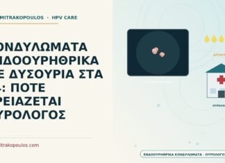 ΚΟΝΔΥΛΩΜΑΤΑ ΕΝΔΟΟΥΡΗΘΡΙΚΑ ΜΕ ΔΥΣΟΥΡΙΑ ΣΤΑ 34: ΠΟΤΕ ΧΡΕΙΑΖΕΤΑΙ ΟΥΡΟΛΟΓΟΣ ενδοουρηθρικά κονδυλώματα με δυσουρία