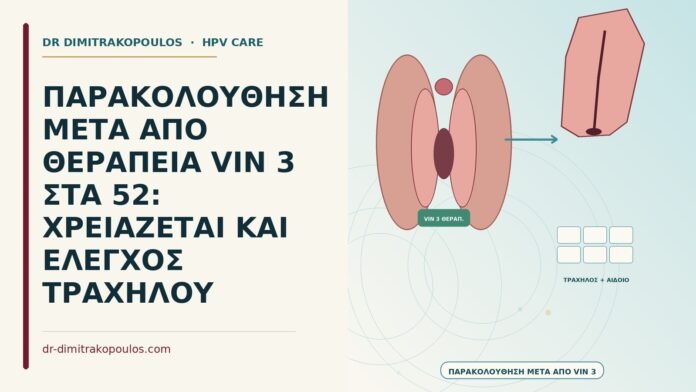 παρακολούθηση μετά από θεραπεία VIN 3