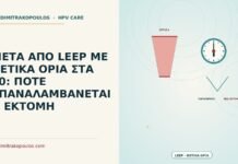 μετά από LEEP με θετικά όρια