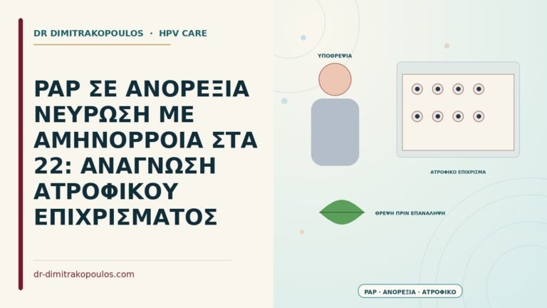 Παπ σε ανορεξία νεύρωση με αμηνόρροια