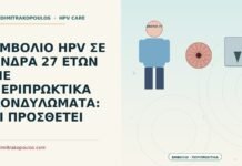 εμβόλιο HPV σε άνδρα 27 ετών με περιπρωκτικά κονδυλώματα