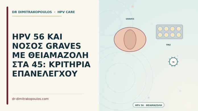 HPV 56 και νόσος Graves με θειαμαζόλη