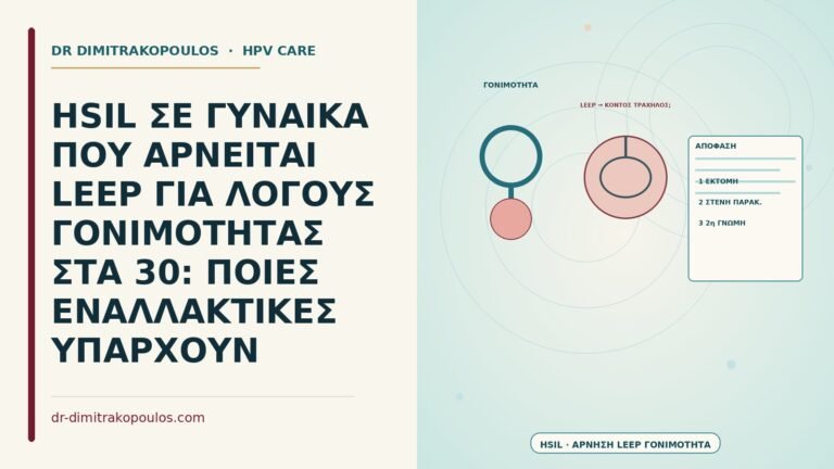 HSIL με άρνηση LEEP για γονιμότητα