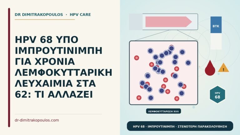 HPV 68 υπό ιμπρουτινίμπη