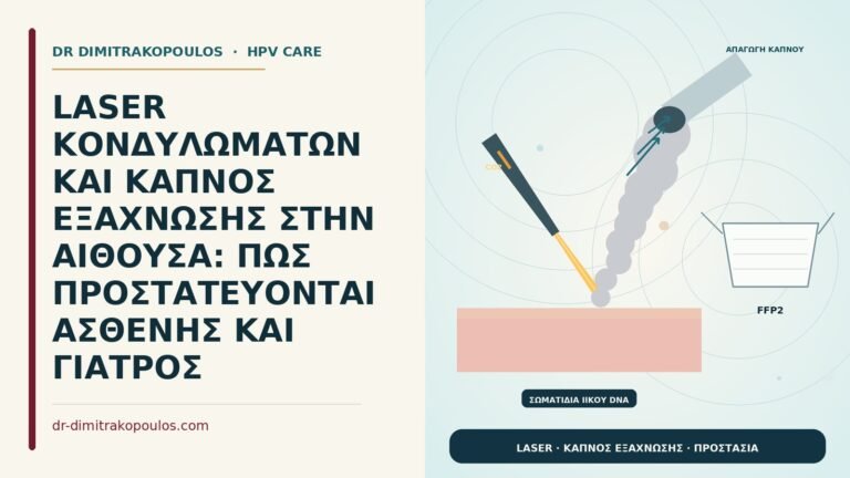 καπνός εξάχνωσης laser
