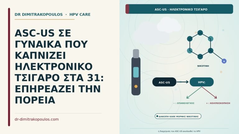 ASC-US με ηλεκτρονικό τσιγάρο