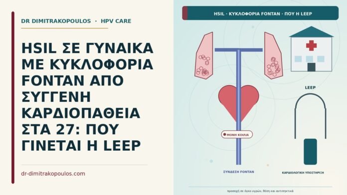 HSIL με κυκλοφορία Fontan