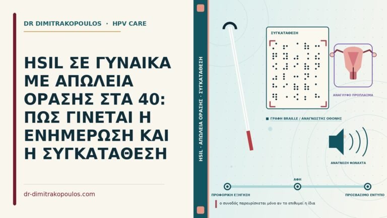 HSIL με απώλεια όρασης