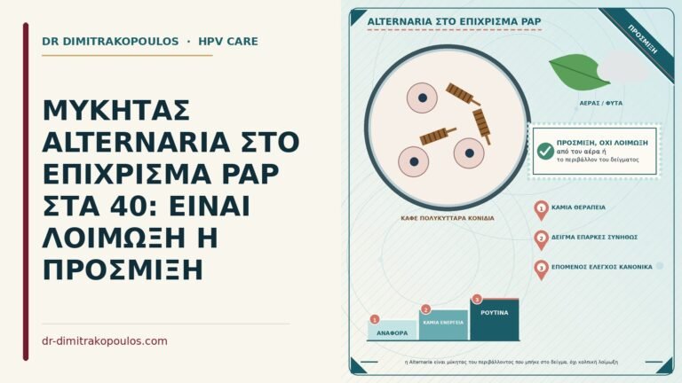 μύκητας Alternaria στο Παπ