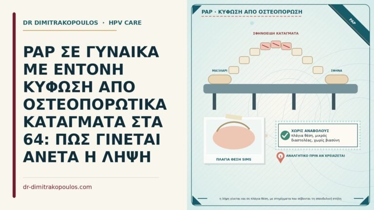 Παπ με έντονη κύφωση