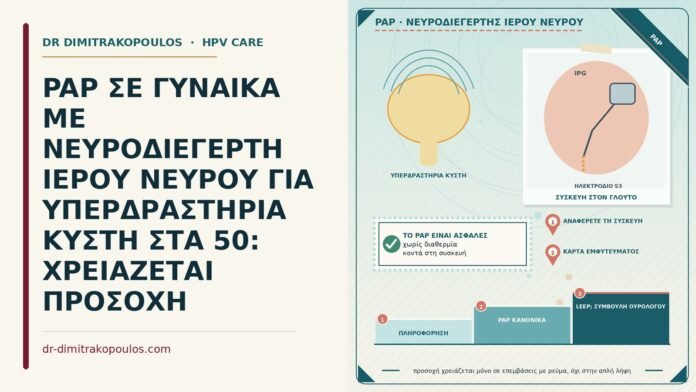 Παπ με νευροδιεγέρτη ιερού νεύρου