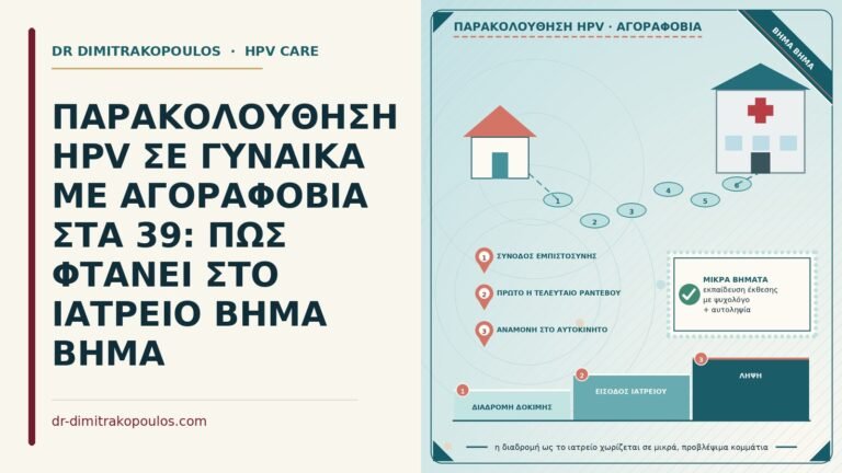 παρακολούθηση HPV με αγοραφοβία