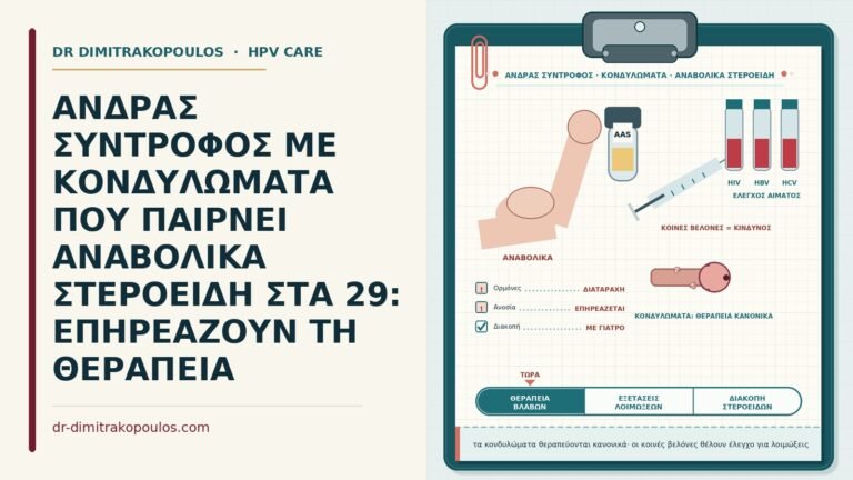 κονδυλώματα και αναβολικά στεροειδή