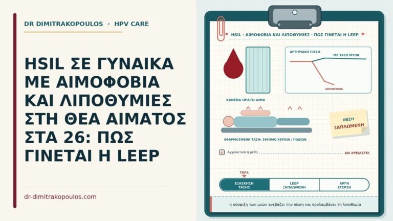 HSIL με αιμοφοβία