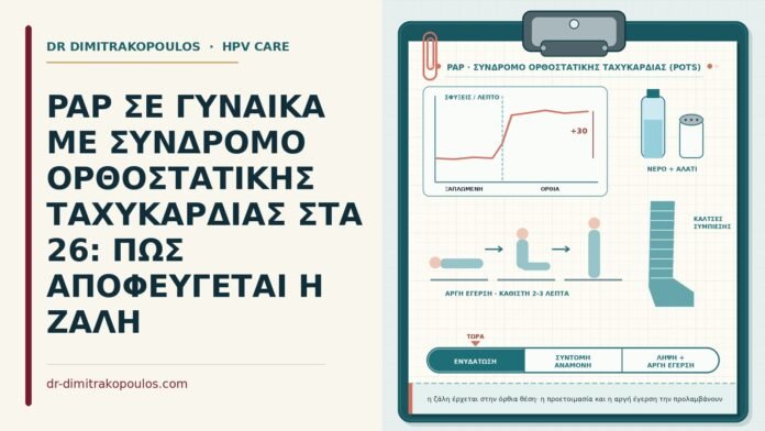 Παπ με ορθοστατική ταχυκαρδία
