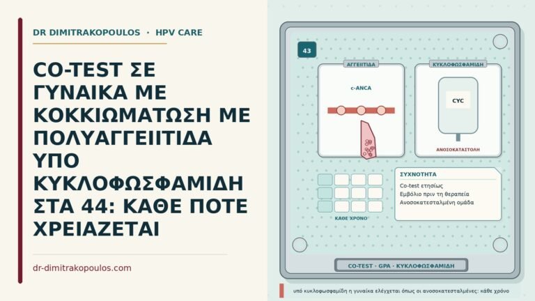 co-test υπό κυκλοφωσφαμίδη