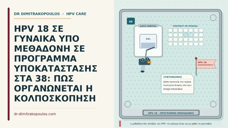 HPV 18 υπό μεθαδόνη