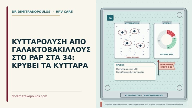 κυτταρόλυση στο Παπ