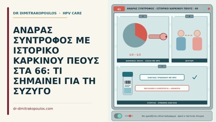 σύντροφος με καρκίνο πέους