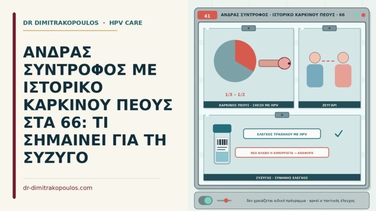 σύντροφος με καρκίνο πέους