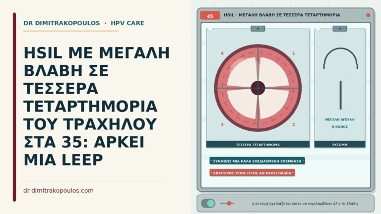 HSIL σε τέσσερα τεταρτημόρια