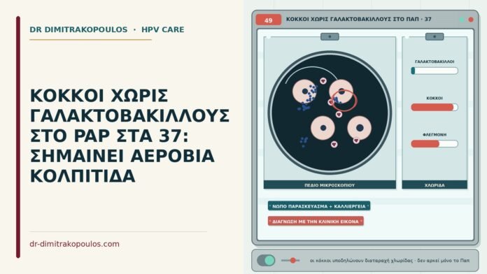 κόκκοι χωρίς γαλακτοβάκιλλους