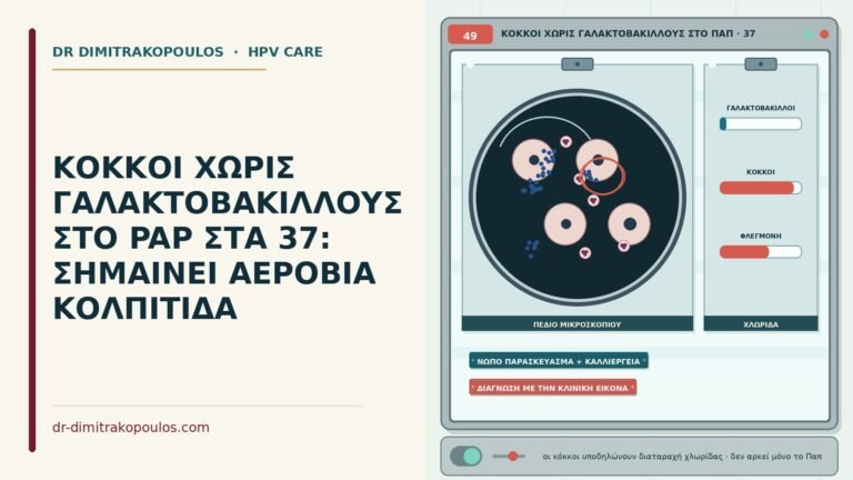 κόκκοι χωρίς γαλακτοβάκιλλους