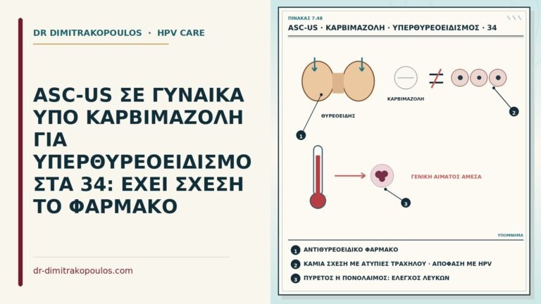 ASC-US υπό καρβιμαζόλη