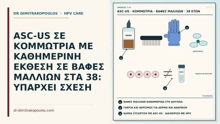 ASC-US και βαφές μαλλιών