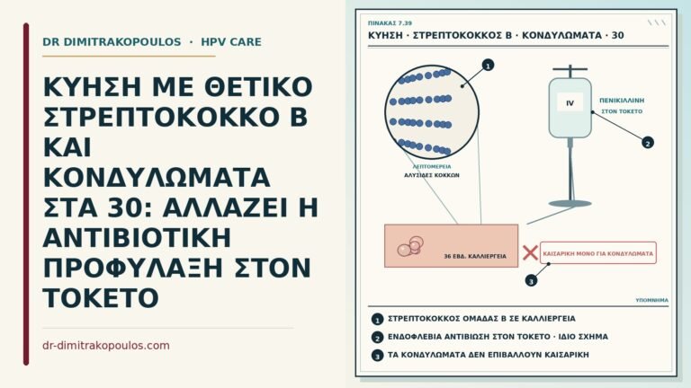 στρεπτόκοκκος Β και κονδυλώματα στην κύηση