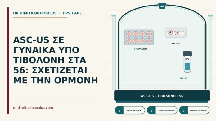 ASC-US υπό τιβολόνη