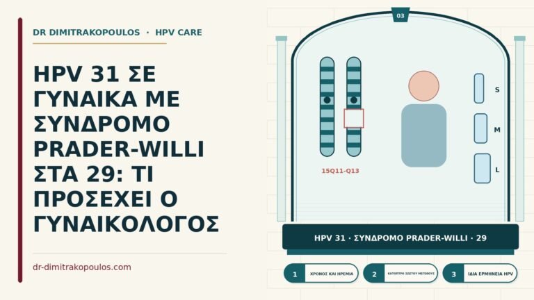 HPV 31 με σύνδρομο Prader-Willi