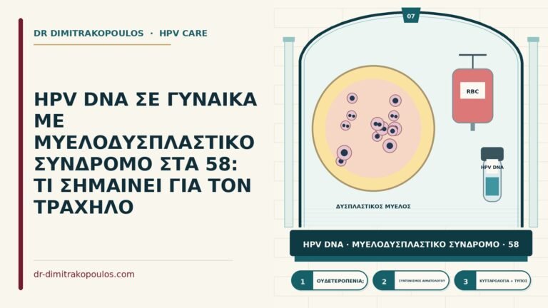 HPV DNA με μυελοδυσπλαστικό σύνδρομο