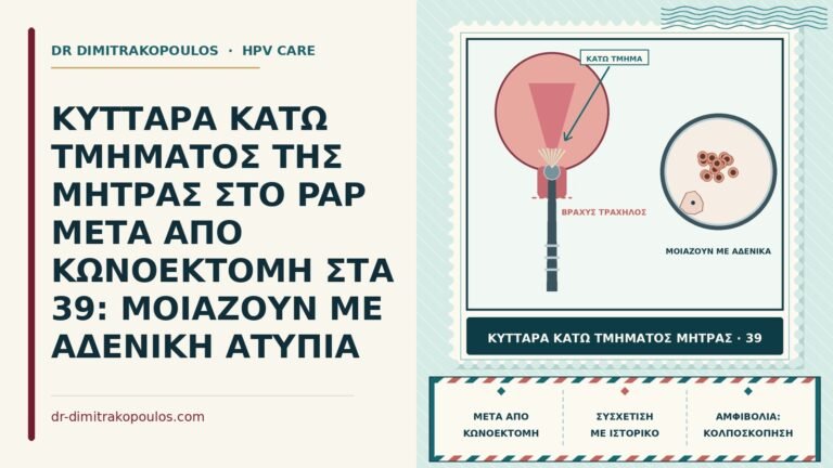 κύτταρα κατώτερου τμήματος της μήτρας