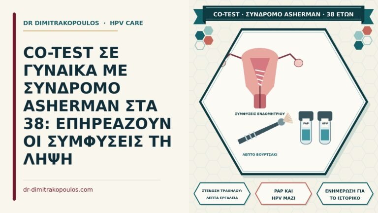 co-test με σύνδρομο Asherman