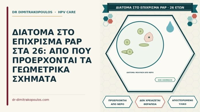 διάτομα στο επίχρισμα Παπ