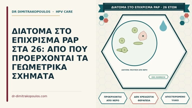 διάτομα στο επίχρισμα Παπ