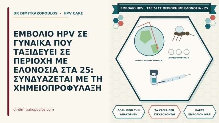 εμβόλιο HPV και ελονοσία