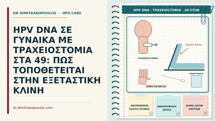 HPV DNA με τραχειοστομία