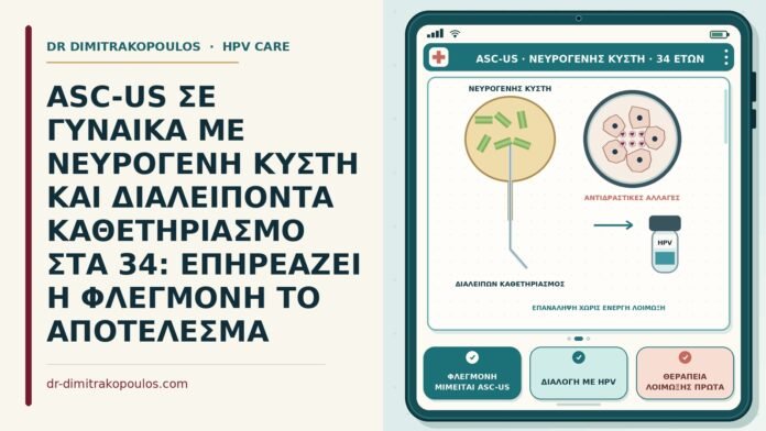 ASC-US με νευρογενή κύστη