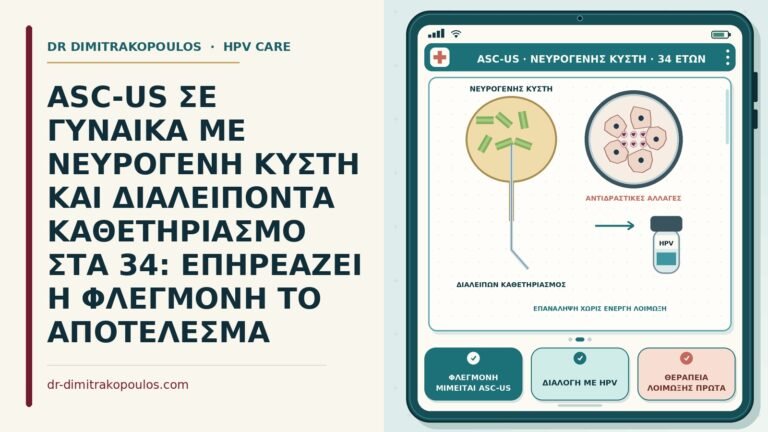 ASC-US με νευρογενή κύστη